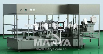 high speed washing drying filling capping production line