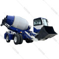 3.5m3 Hydraulic Control Self-loading Concrete Mixer Truck