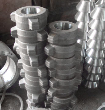 Three-jaw nuts forging for wellhead