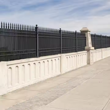 Wrought Iron Fencing French Fence Wall