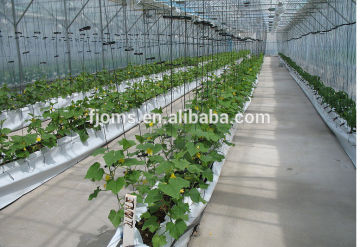 230 micron green house white and black covering