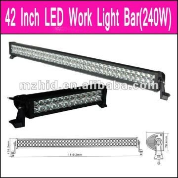 LED automobile lighting ,240W high bright led work light bar