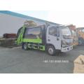 Dongfeng 6cbm camión de basura comprimida