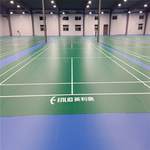 Tikar gelanggang badminton PVC profesional yang disahkan BWF Kanada