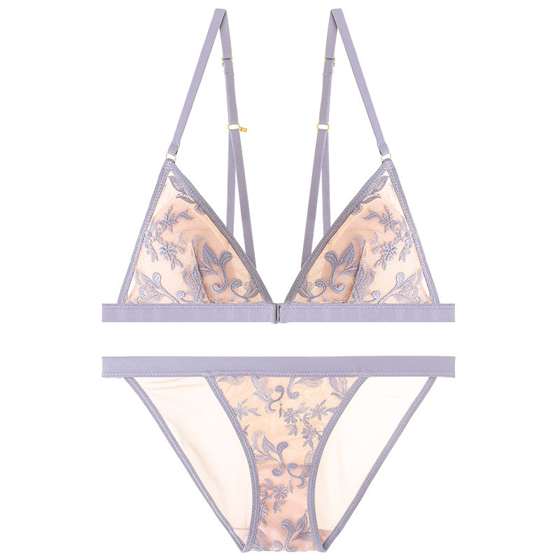 Violet Triangle Bralette