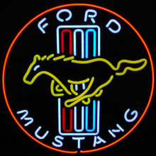 MUSTANG LED NEON SIGN