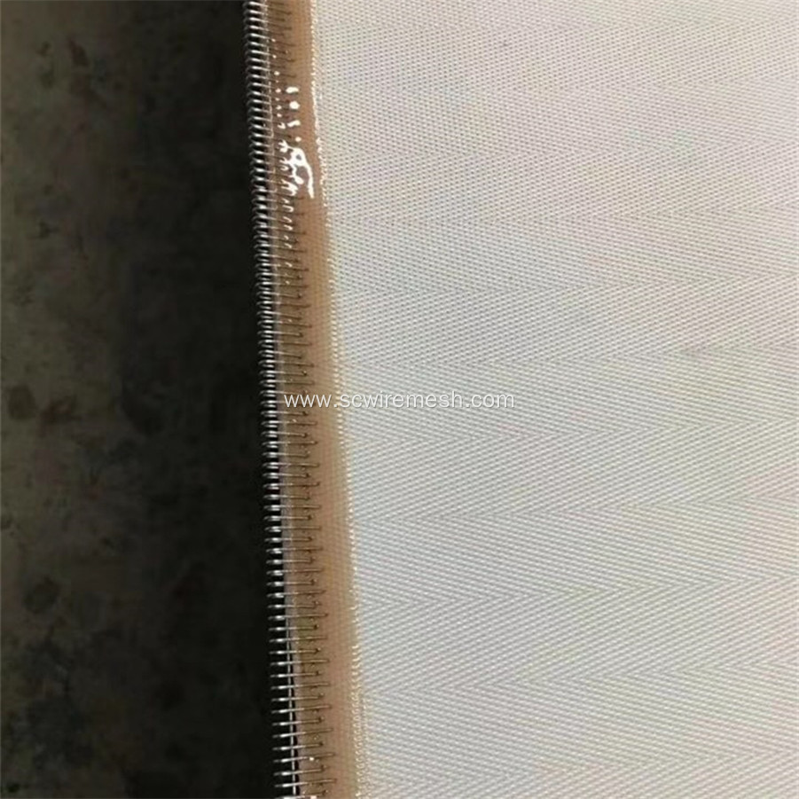 White Polyester Conveyor Mesh Belt