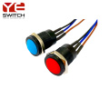 16mm IP68 waterproof momentary metal switch