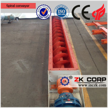 Less investment and energy saving screw conveyor for flyash