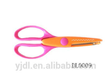 6 1/2" Children zigzag left handed craft scissors