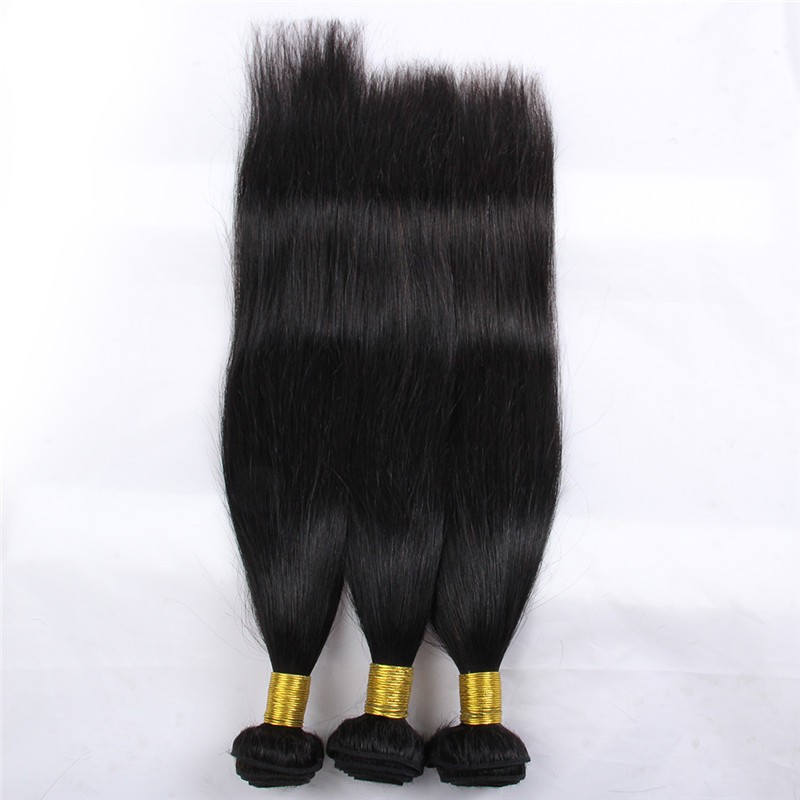 Xuchang Factory Unprocessed Wholesale Virgin Brazilian Hair Bundles Straight