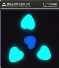 DIY home garden glow in the dark pebbles