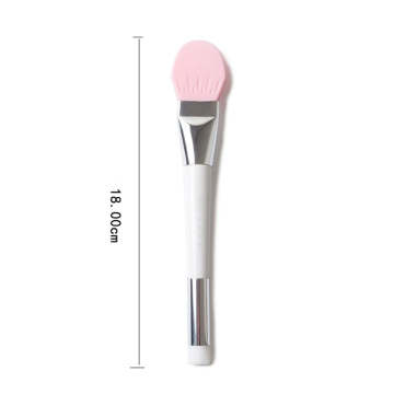 brosse pour masque facial en silicone à deux têtes