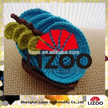 Hand-knitted cup coasters wholesale