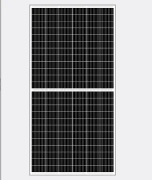 Mono photovoltaic solar panel 410W half cells