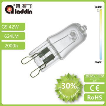 Lampe halogène G9 ampoule 18W