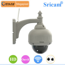 Sricam SP015 CMOS 1.0 Megapixel Pan Tilt Wireless Wifi Waterproof IP Camera with CE/FCC/RoHS Certificate