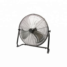 Large 24 Inch Floor Fan with 180W Max Power and Chrome Finish