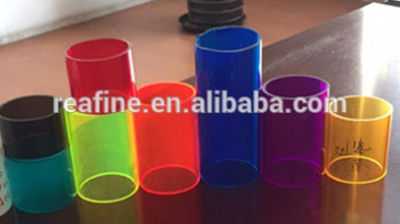 colorful acrylic tube acrylic tube frosted bent tube connection square acrylic tube large acrylic tube