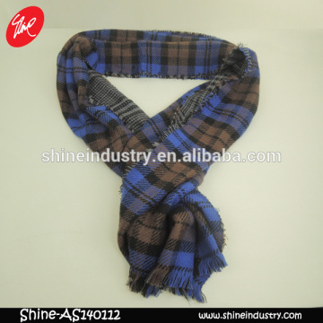 new tartan design Plaid 100% acrylic scarf