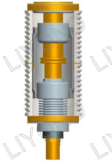 White insulated SMC insulator tension pole fixed operating rod for 12kV 630A Vacuum interrupter VCB assembly