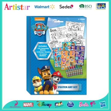 Paw Patrol poster art set