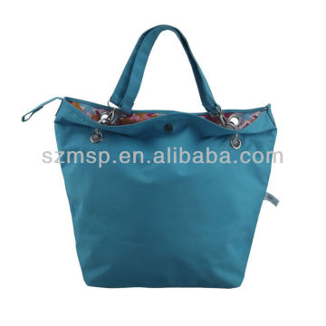 nice good quality green 600D tote bag/ handbag