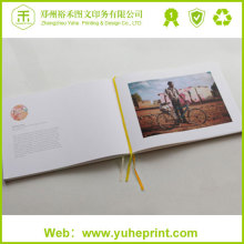 2015 Handcover Catalogue perfect binding saddle stitchind custom print exercise book