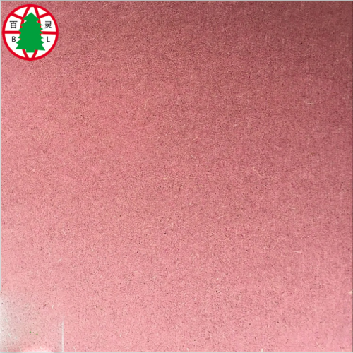 Linyi ignifuge matériel rouge couleur plaine MDF