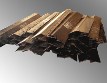 Chromium Carbide Hardfacing Wear Plate for Rotor Blade