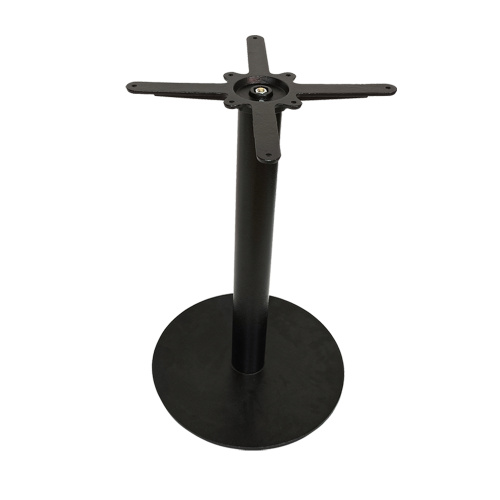 flat cast iron table base