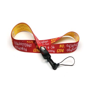 Hete verkoop opperste ketting lanyard voor paspoort