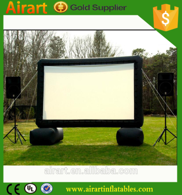 Customized high quality inflatable movie screen, uesd the inflatable movie screen