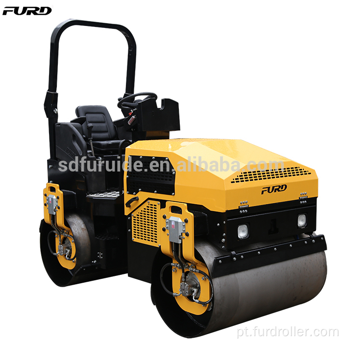 Rolo de aço em tandem vibratório hidráulico novo de 3ton (FYL-1200)