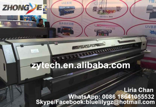 zhongye 2.5m eco solvent printer with DX5 print head