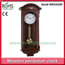 27x74cm Woodpecker antique design wood pendulum clock home decoration