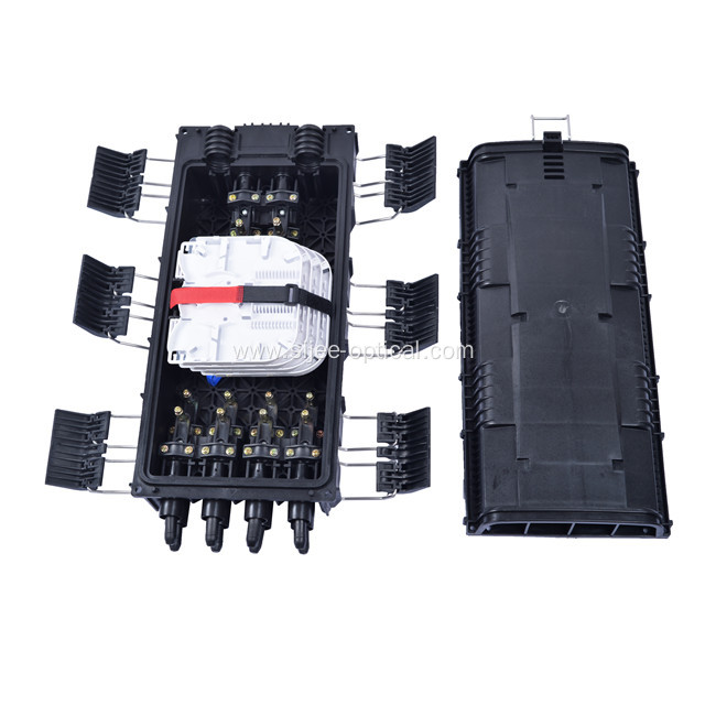 Corrosion Resistance Inline Fiber Optic Splice Joint Box 6 In 8 Out