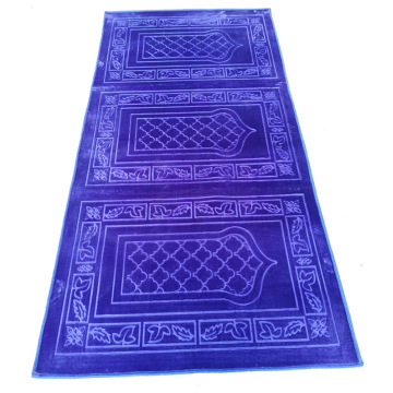 3 Person Muslim Prayer Rug Mat