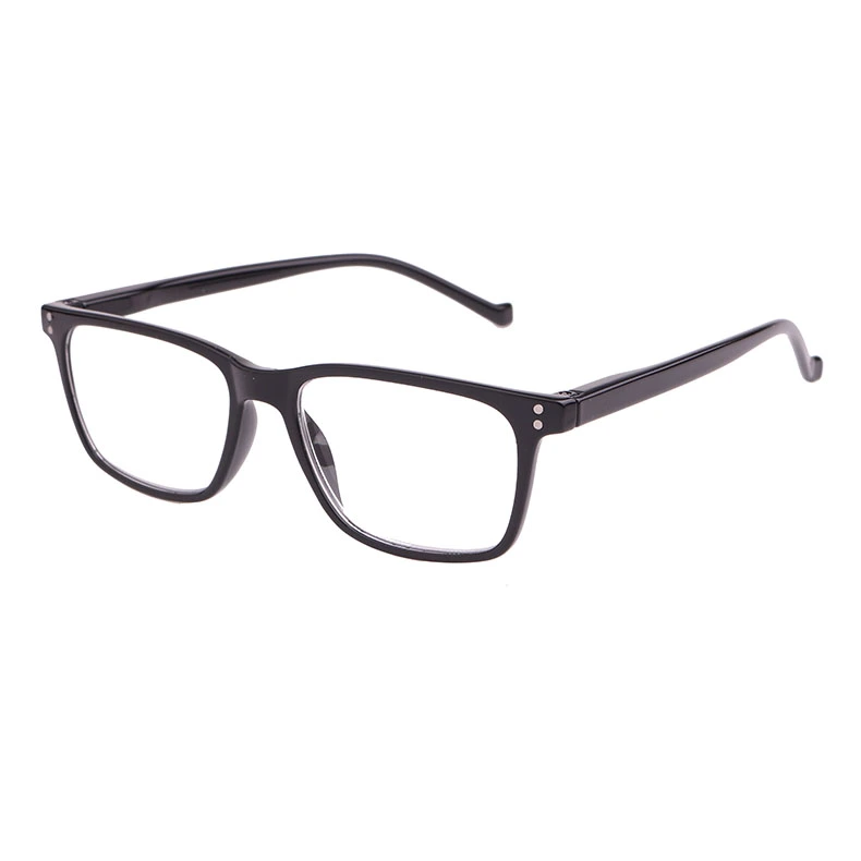 2019 Simple Square Shape Reading Glasses with Rivets