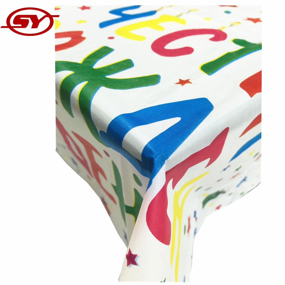 pe tablecloth