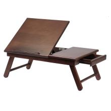 Wooden Bamboo Folding Coffee Tray Table for Sofa
