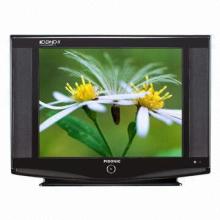14-inch Color TV, Normal Flat Cheap TV Set, PAL/SECAM System