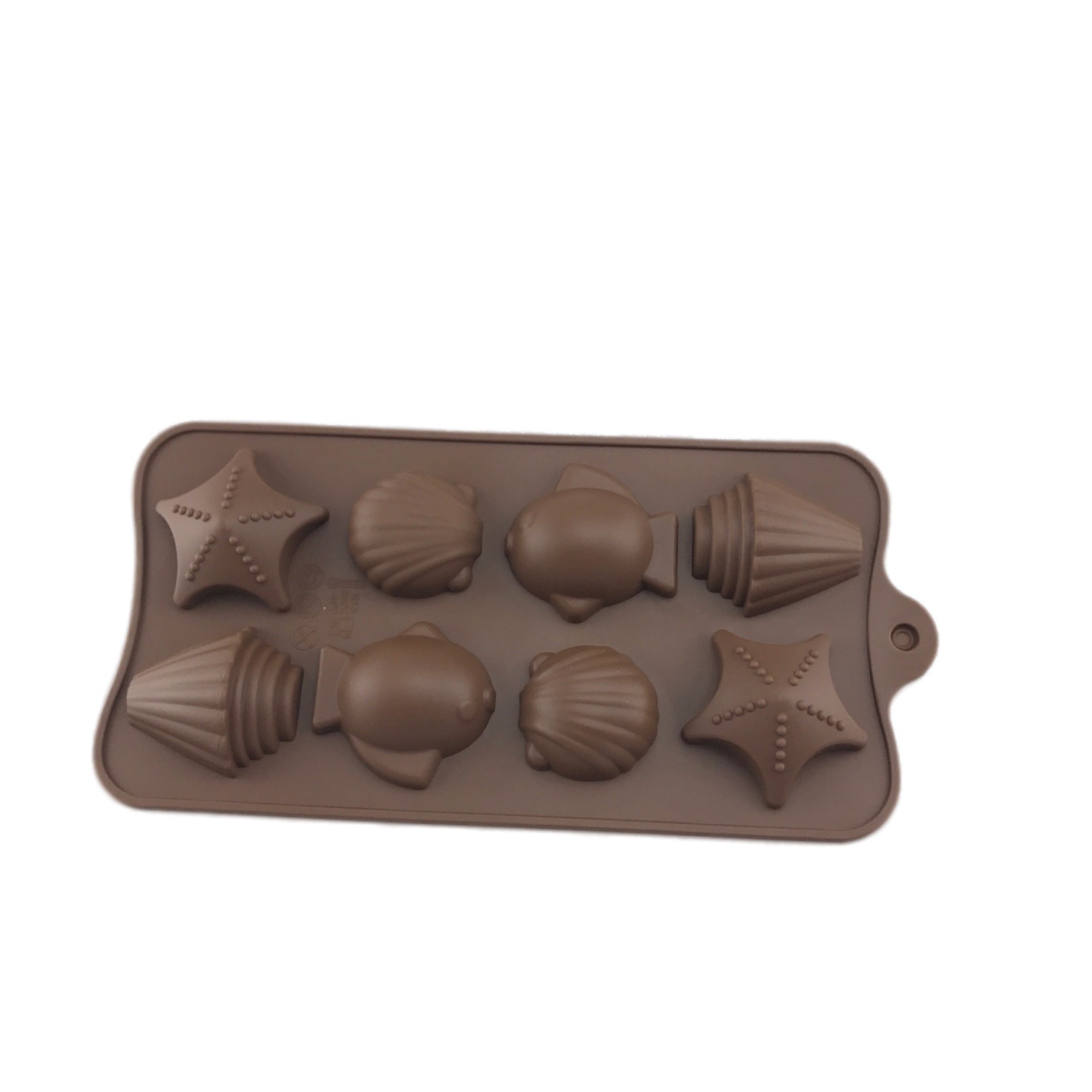 Diverse models Silicone Candy Chocolate Molds Flexible Baking Mold for Jello Shaping Hard or Gummy Candies