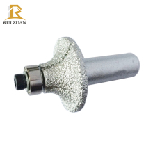 Brazed Quartz Stone Tools: Diamond Router Bits and Cutters