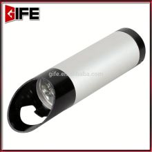 Factory Bulk Sale Promotional Gift Metal led Mini Bright flashlight bottle opener keychain high quality