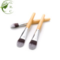 Soft Synthetic Fibers Makeup Brushes Bamboo Foundation Brush