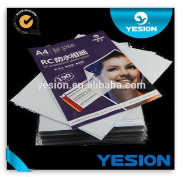 Yesion RC Glossy,Satin,Rough Photo Paper, Premium Waterproof Inkjet RC High Glossy Photo Paper