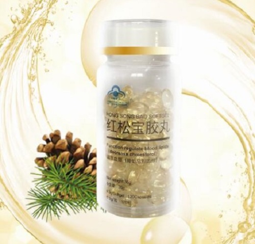 Antivirus pine nut oil softgel for healthcare