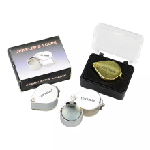 MG55366 10x 18mm Diamond Loupe with Loop - Jewelry Magnifier
