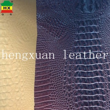 Purpose Crocodile Leather ,Embossed Leather